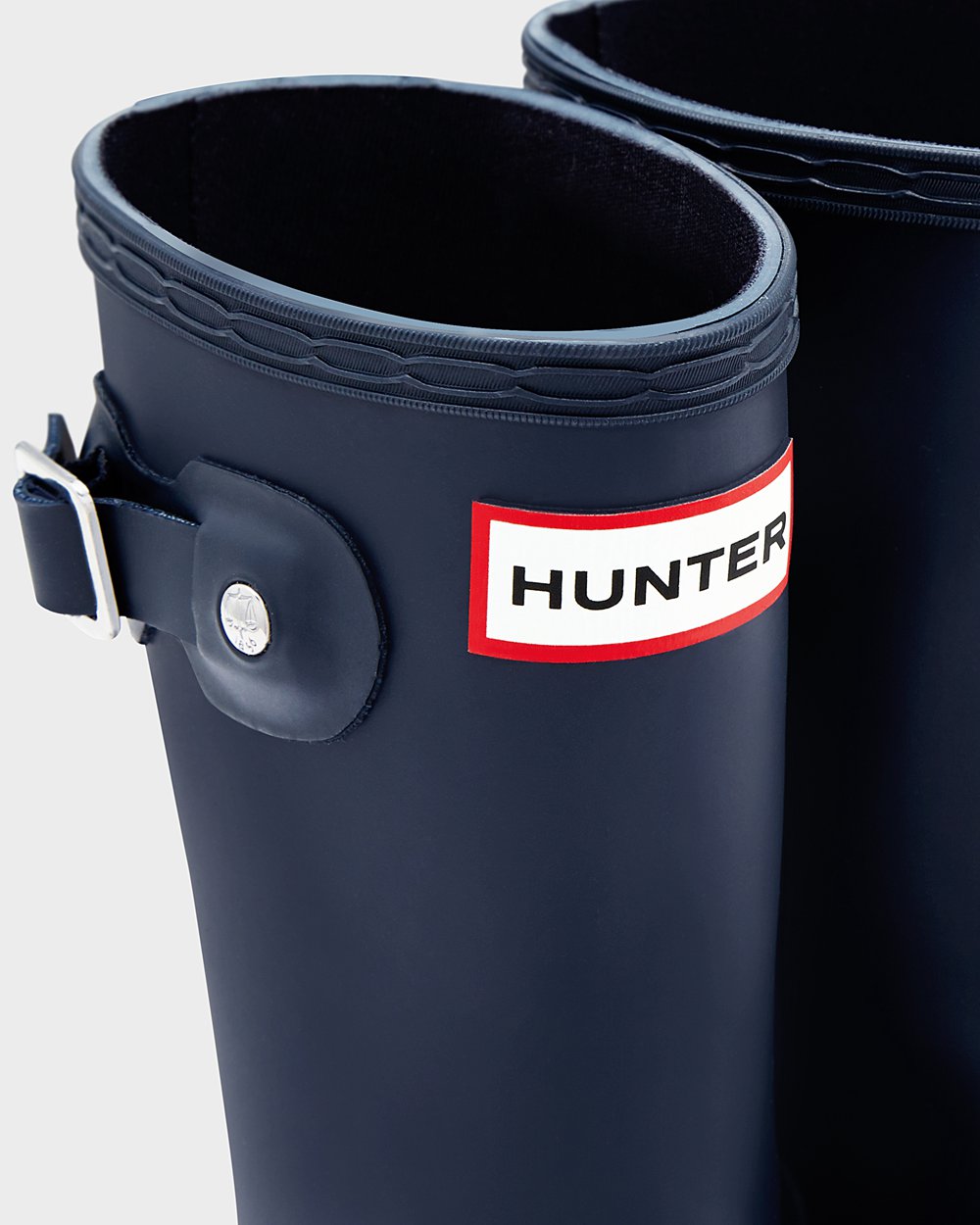 Hunter Original Little Rain Boots - For Sale Cheap Kids Navy - BYXEZT825